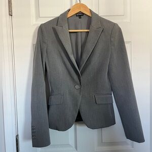 Editor Studio Stretch Fitted One Button Blazer